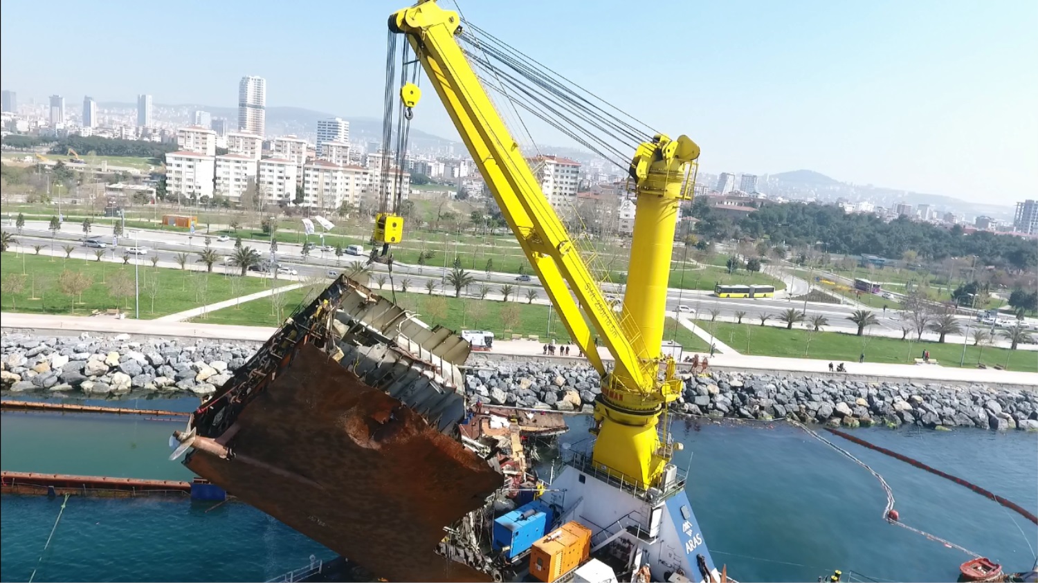 REMOVAL OF THE WRECKAGE OF THE SHIP M/V VOLGO DON 203